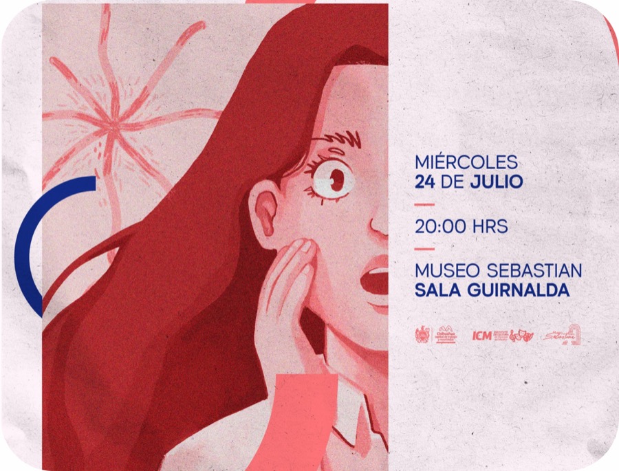 Cartel de la exposición Chismosa en Museo Sebastián